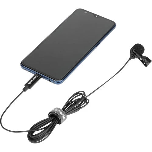 Saramonic LavMicro U3A Omnidirectional Lavalier Microphone with USB Type-C Connector for Android Devices