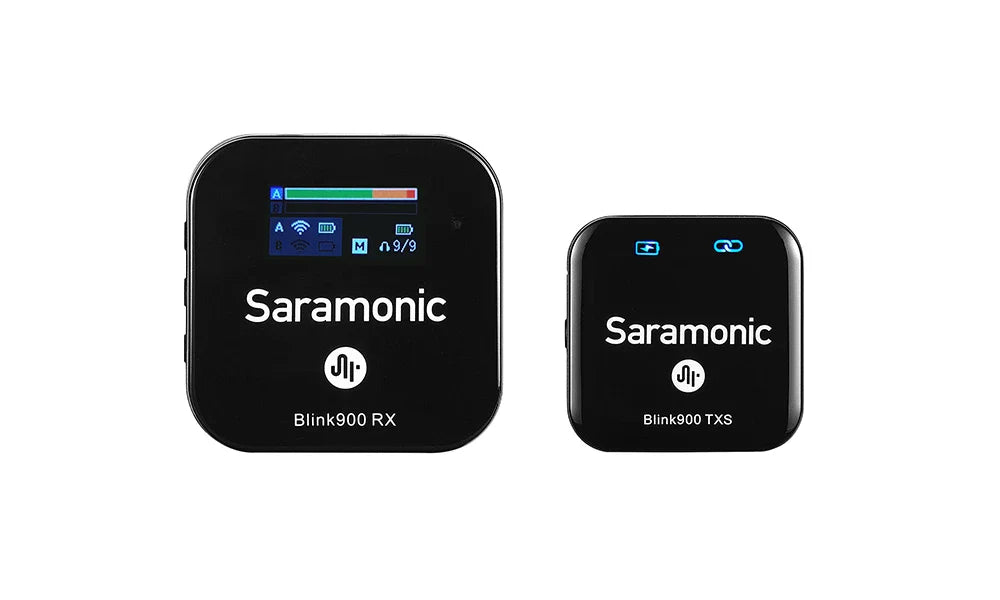 Saramonic Blink900 S1 Ultracompact 2.4GHz Dual-Channel Wireless Microphone
