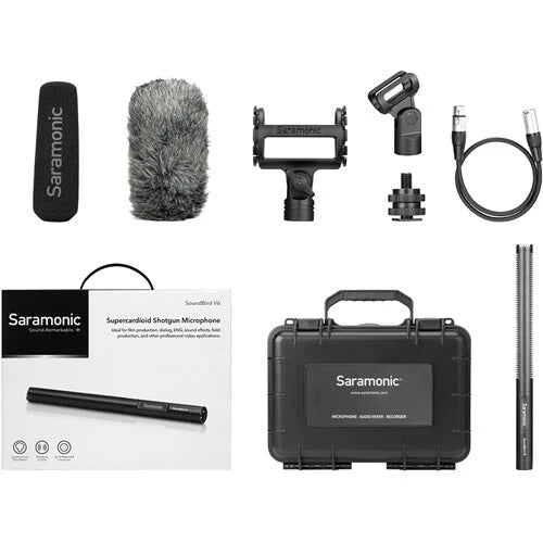 Saramonic SoundBird V6 Super-cardioid Shotgun Microphone