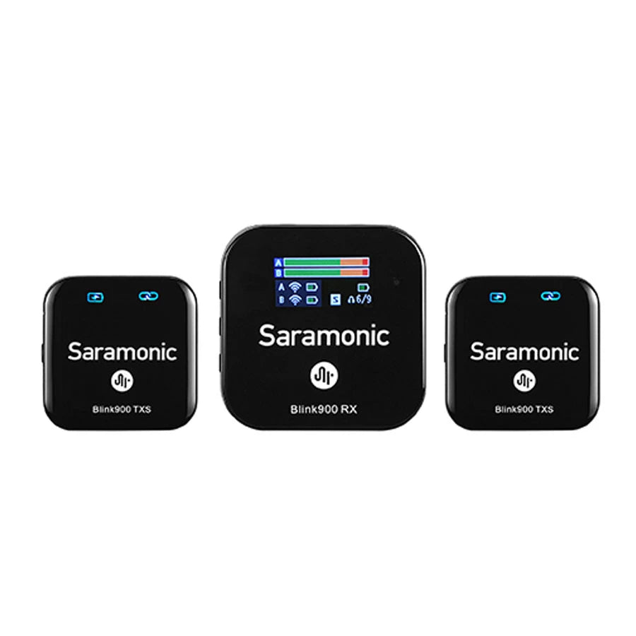 Saramonic Blink900 S2 Ultracompact 2.4GHz Dual-Channel Wireless Microphone