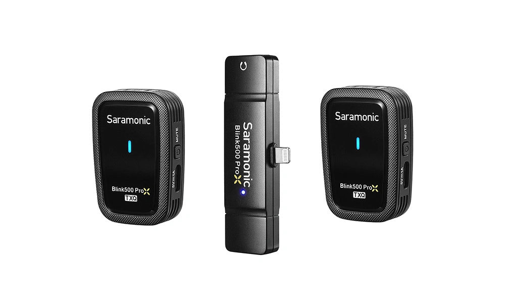 Saramonic Blink 500 ProX Q4 2.4GHz Dual-Channel Wireless Microphone