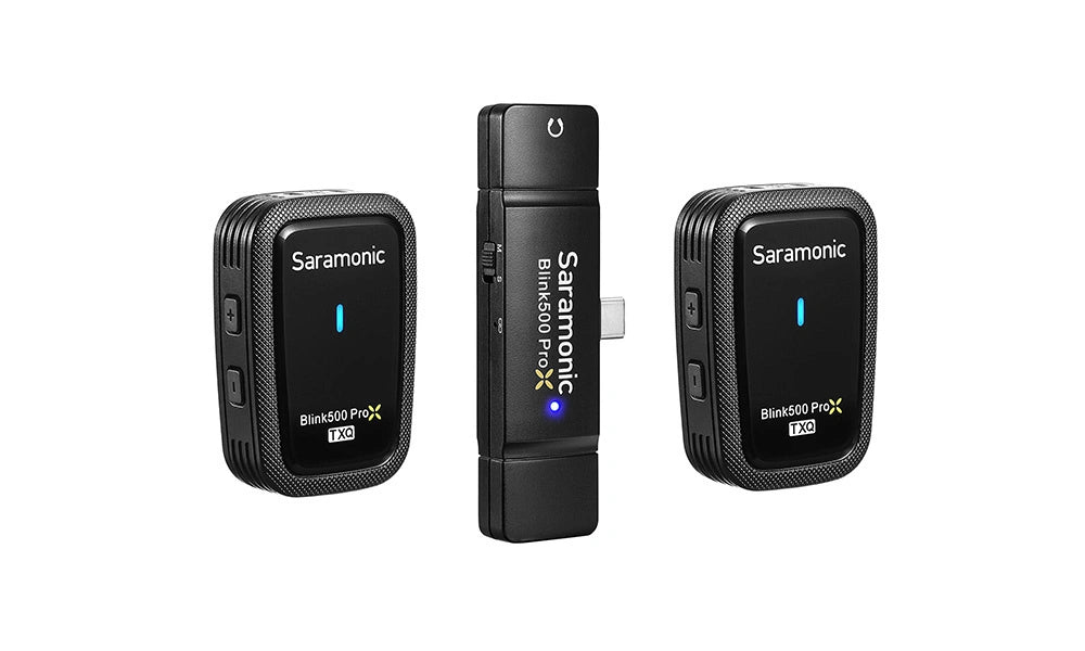 Saramonic Blink 500 ProX Q6 2.4GHz Dual-Channel Wireless Microphone