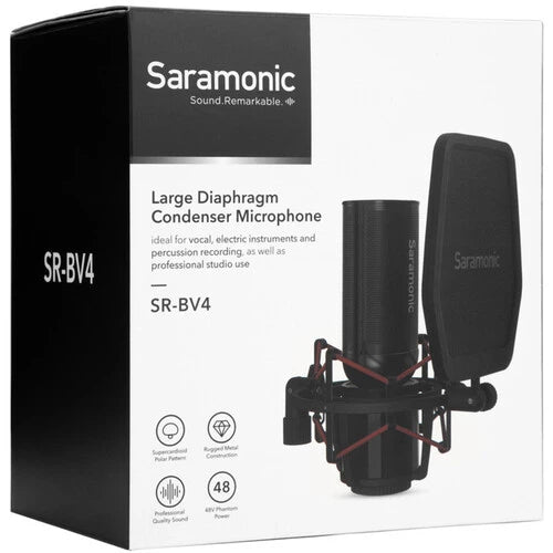 Saramonic SR-BV4 Supercardioid Large-Diaphragm Condenser Microphone