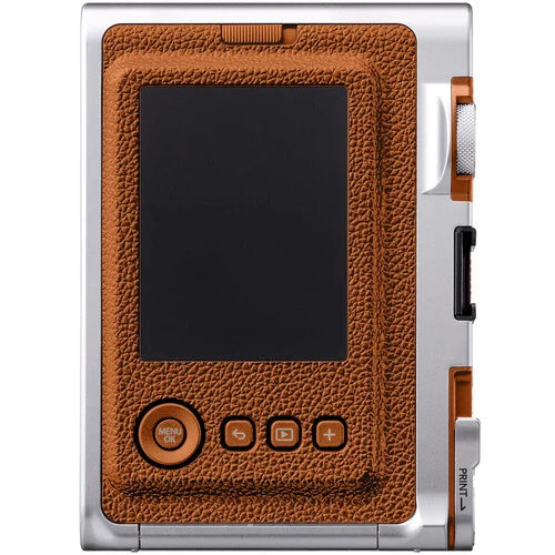 Fujifilm Instax Mini Evo Hybrid Instant Film Camera (Brown)