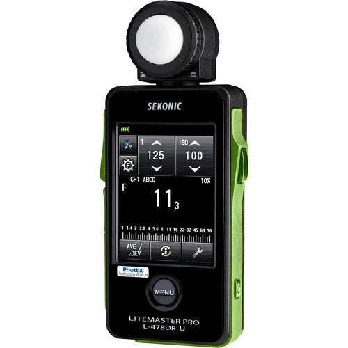 Sekonic L-478DR-U-PX LiteMaster Pro for Phottix Strato II System Light Meter