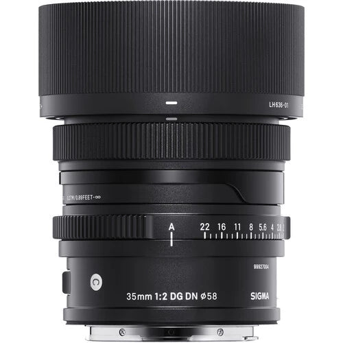 Sigma 35mm f2 DG DN Contemporary Lens for Sony E-Mount