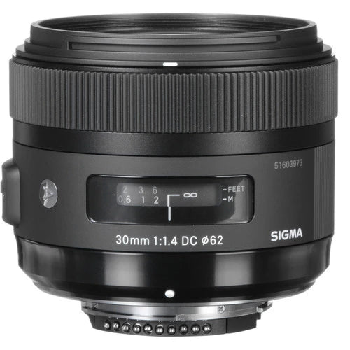 Sigma 30mm f1.4 DC HSM Art Lens for Nikon F