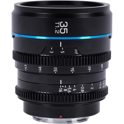 Sirui Nightwalker 35mm T1.2 S35 Manual Focus Cine Lens (E Mount, Black)