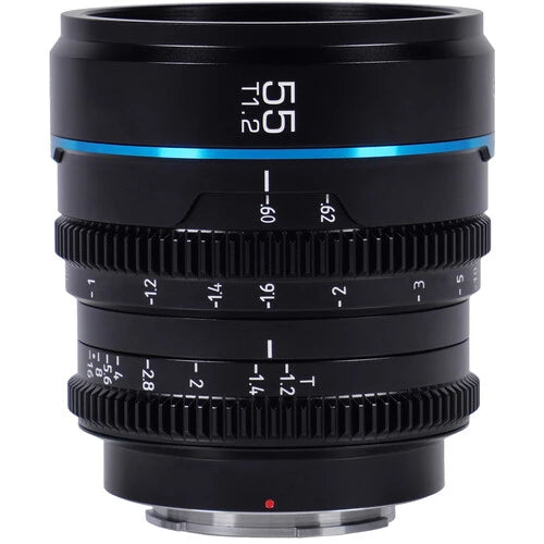 Sirui Nightwalker 55mm T1.2 S35 Manual Focus Cine Lens (RF Mount, Black)