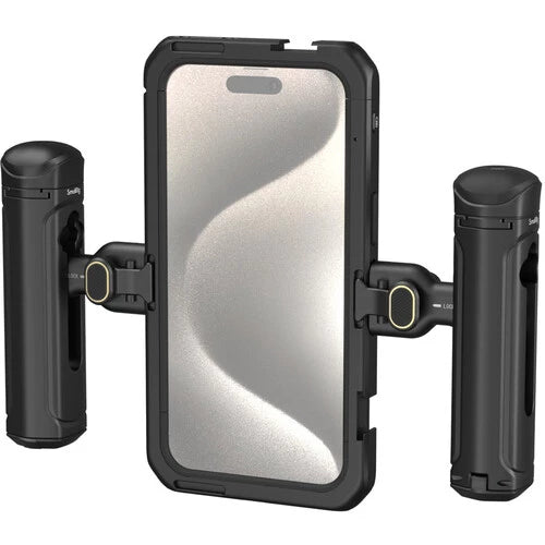 SmallRig Mobile Video Kit (Dual Handheld) for iPhone 15 Pro Max 4392
