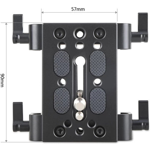 SmallRig Baseplate with Dual 15mm Rod Clamp 1798