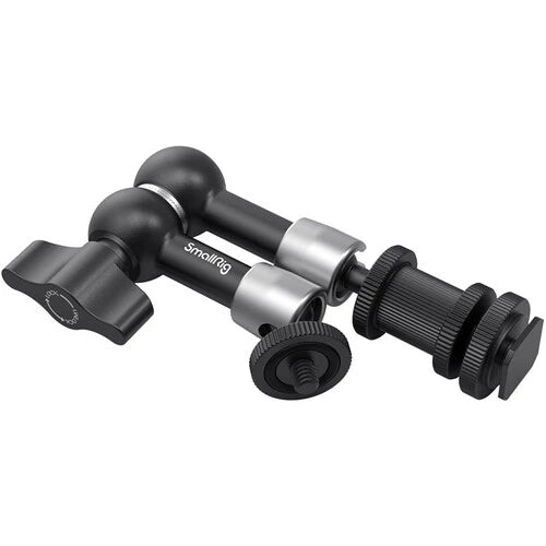 SmallRig Articulating Rosette Arm 7In Long with Cold Shoe Magic 1497B