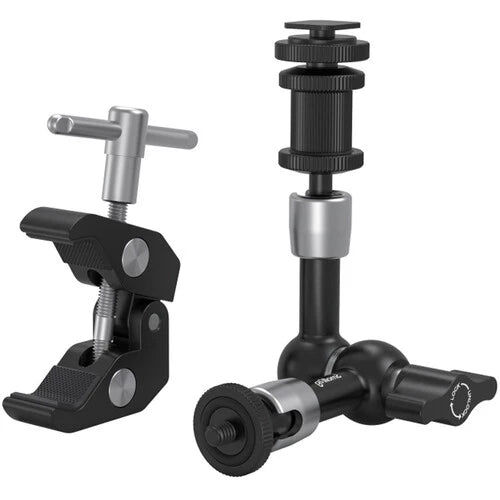 SmallRig Crab-Shaped Clamp & Magic Arm (7) with Cold Shoe 3725