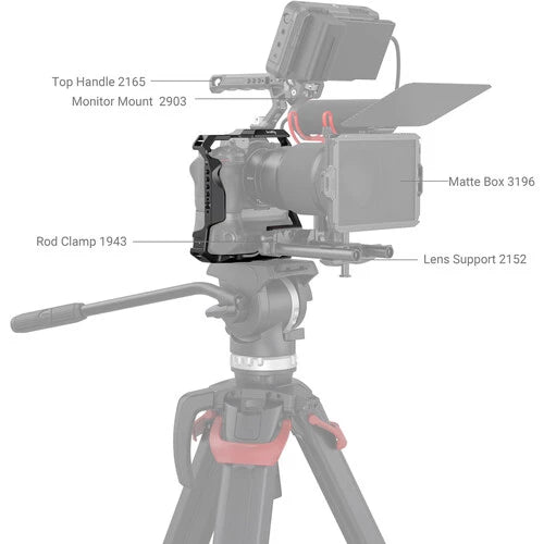 SmallRig Camera Cage for Nikon Z 6II/Z 7II with MB-N11 Battery Grip 3866
