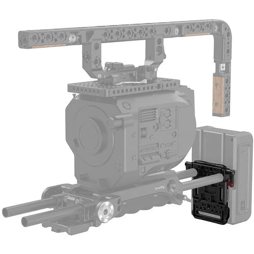 SmallRig V Mount Battery Plate with Dual 15mm Rod Clamp 3016