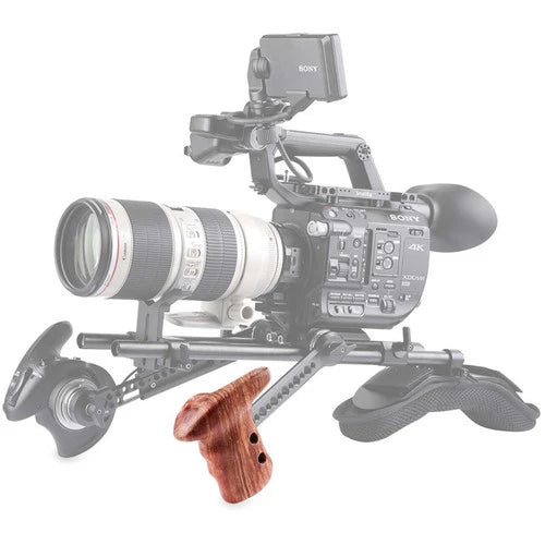 SmallRig 1891 Left-Side Wooden Grip with ARRI Rosette