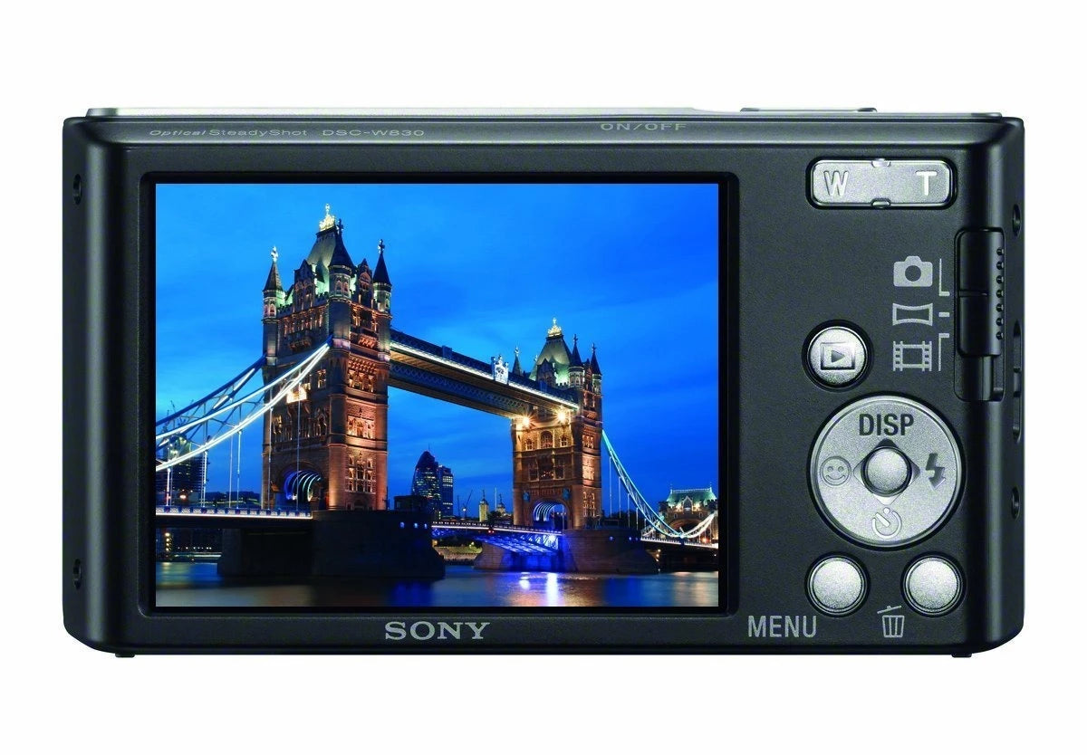 Sony Cyber-shot DSC-W830 Digital Camera (Black)