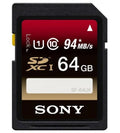 SONY SDXC UHS-I CLASS 10 64GB  94MB/S