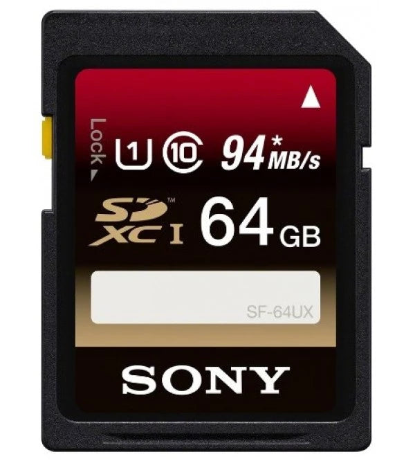 SONY SDXC UHS-I CLASS 10 64GB  94MB/S