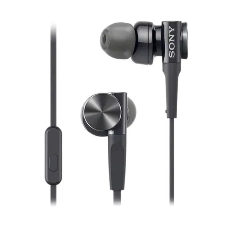 Sony MDR XB75AP Extra Bass Earphone Black