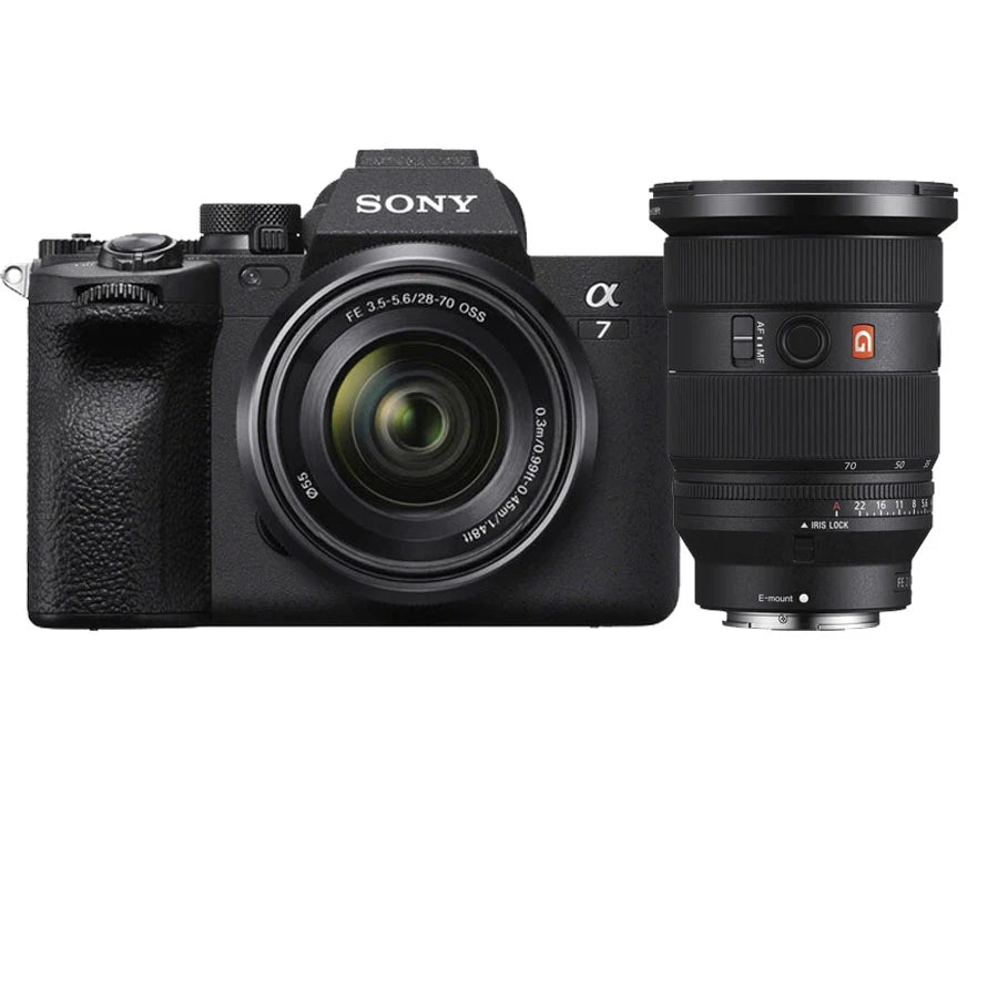 Paket Sony A7 IV Mirrorless Camera with 28-70mm Lens With Sony FE 24-70mm f2.8 GM II Lens