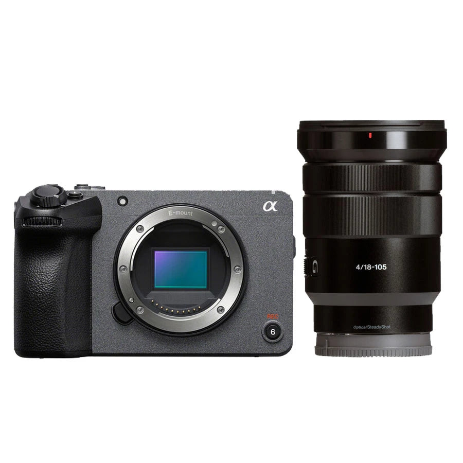 Sony FX30B Digital Cinema Camera Body Only + Sony E PZ 18-105mm f4 G OSS Lens