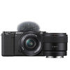 Paket Sony ZV-E10 Mirrorless Camera with 16-50mm Lens Black With Sony E 11mm f1.8 Mirrorless Lens