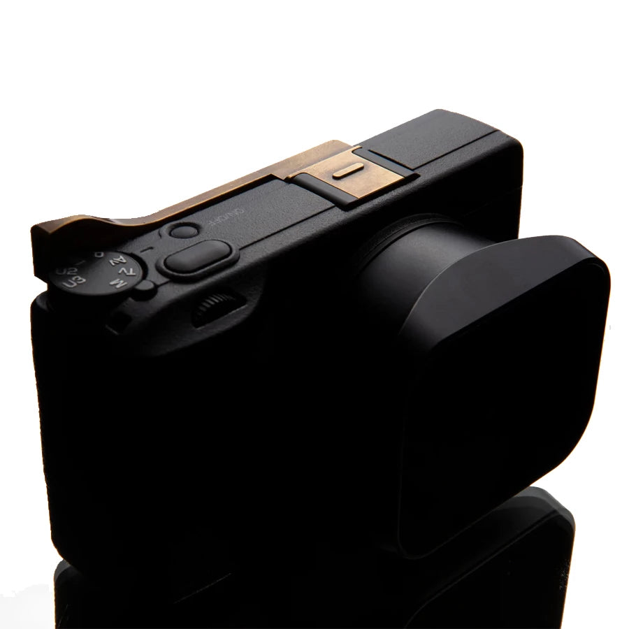 SquareHood Thumb Grip for Ricoh GR III & GR IIIx (Brass)