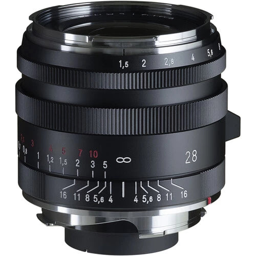VOIGTLANDER LENS F1.5/28MM VM I NOKTON VINTAGE LINE (BLACK MATTE) for LEICA M