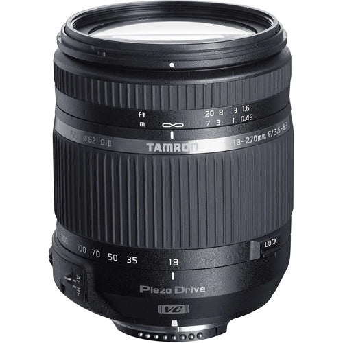 Tamron 18-270mm f3.5-6.3 Di II VC PZD Lens for Canon EF