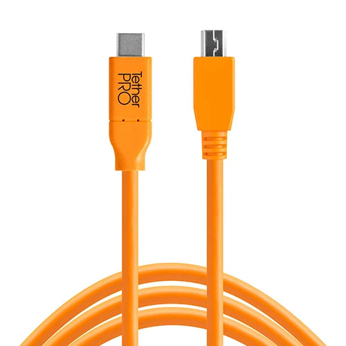 TETHERPRO USB-C TO 2.0 MICRO-B 5-PIN CUC2515-ORG