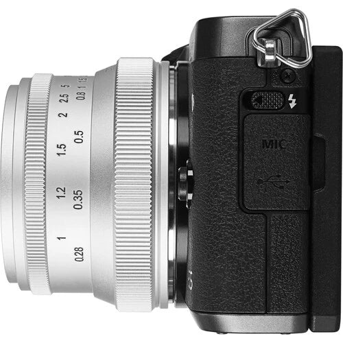 7Artisan 35mm F1.2 II Canon EOS-M Mount (Silver)