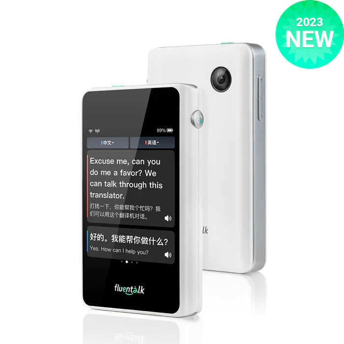 Timekettle T1 Mini Fluentalk Handheld Translator White