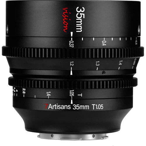 7artisans 35mm T1.05 Vision Cine Lens for Panasonic Leica Sigma L Mount
