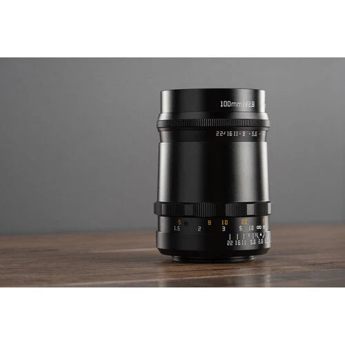 TTArtisan 100mm f2.8 Bubble Bokeh M42Mount-BLACK