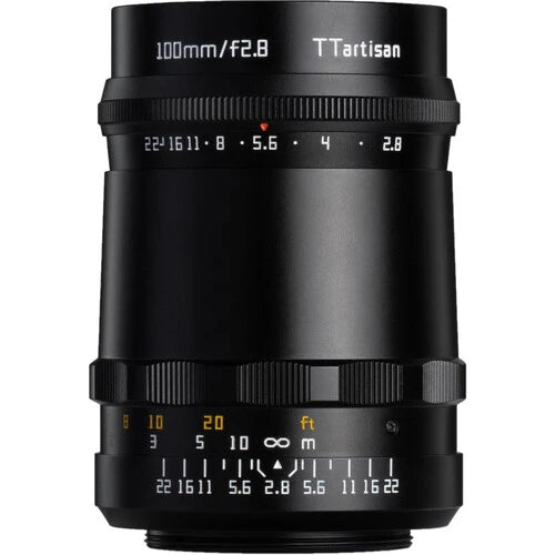 TTArtisan 100mm f2.8 Bubble Bokeh M42Mount-BLACK
