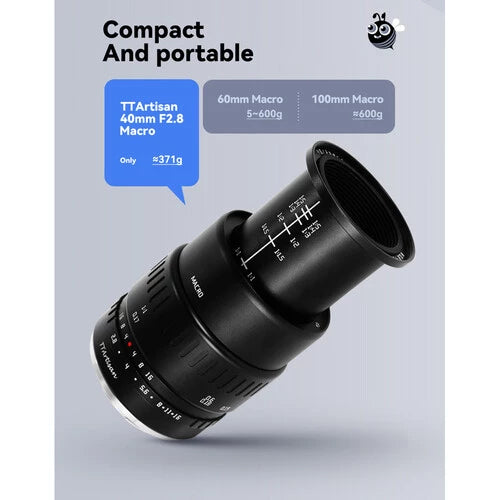 TTArtisan 40mm f2.8 Macro Lens for Canon EOS-R
