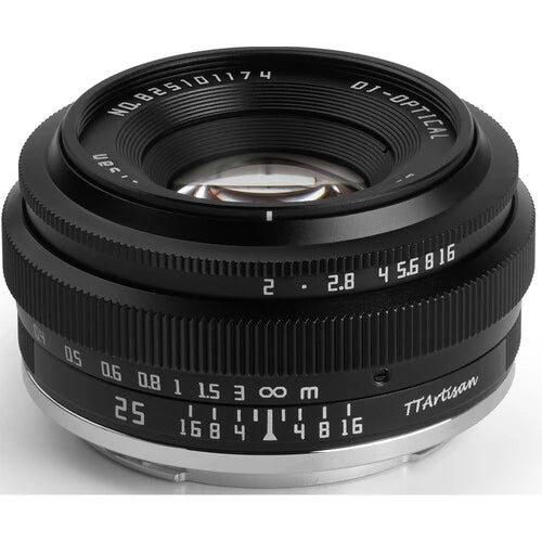 TTARTISAN APS-C 25MM F2 X MOUNT-BLACK (APS-C)