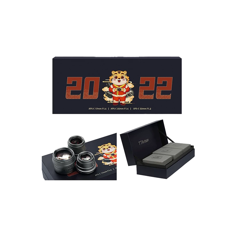 TTArtisan 17mm-35mm-50mm Titanium lens set For Sony