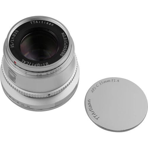 TTartisan 35mm f1.4 SONY E-MOUNT SILVER (APS-C)