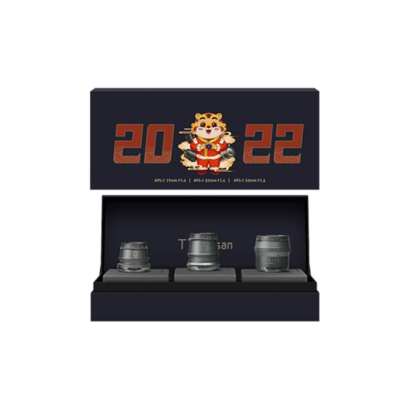 TTArtisan 17mm-35mm-50mm Titanium lens set For Sony