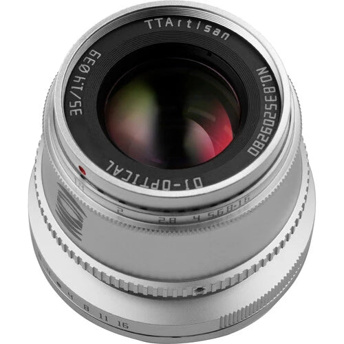 TTartisan 35mm f1.4 FUJI FX-MOUNT SILVER (APS-C)