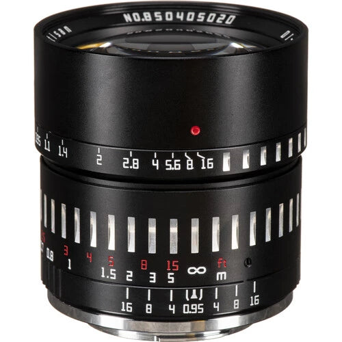 TTArtisan 50mm f0.95 Lens for Canon EOS-R Black-Silver