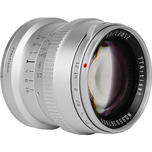 TTartisan 50mm f1.2 Nikon Z SILVER (APS-C)