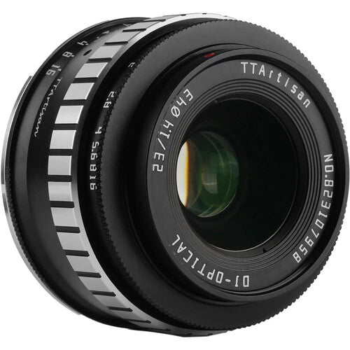 TTartisan 23mm f1.4 Lens For Nikon Z BLACK-SILVER (APS-C)