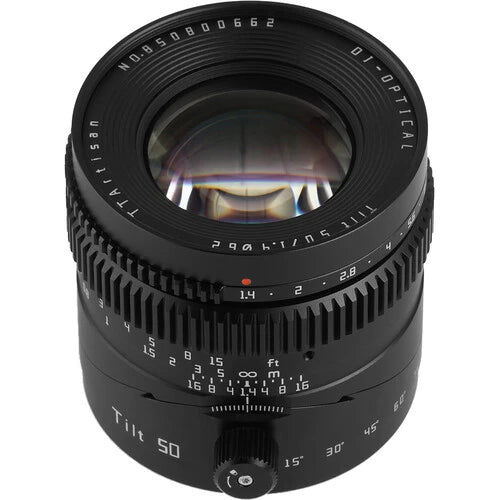 TTArtisan Tilt 50mm f1.4 Lens for Sony FE