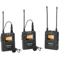 Saramonic UwMic9 2-Person Camera-Mount Wireless Omni Lavalier Microphone System (514 to 596 MHz) KIT 2 (TX9+TX9+RX9)