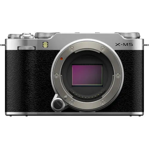 Fujifilm X-M5 Mirrorless Camera with XC 15-45mm f3.5-5.6 Lens Silver