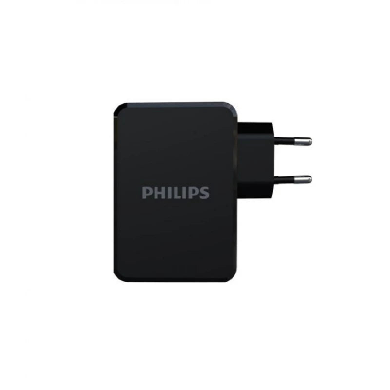 Philips DLP9710CB Wall Charger PD GaN 3port 100W, Charger for Laptop