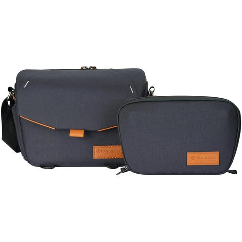 Vanguard Veo City S30 Camera Shoulder Bag with Pouch - Navy Blue